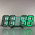 LED Digital Wall Clock – 3D Alarm & Timer for Home Décor