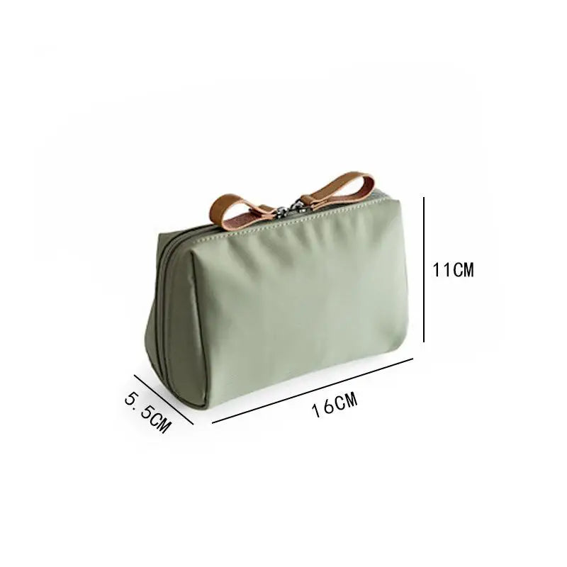 Mini Travel Makeup Bag – Women's Zipper Cosmetic Pouch