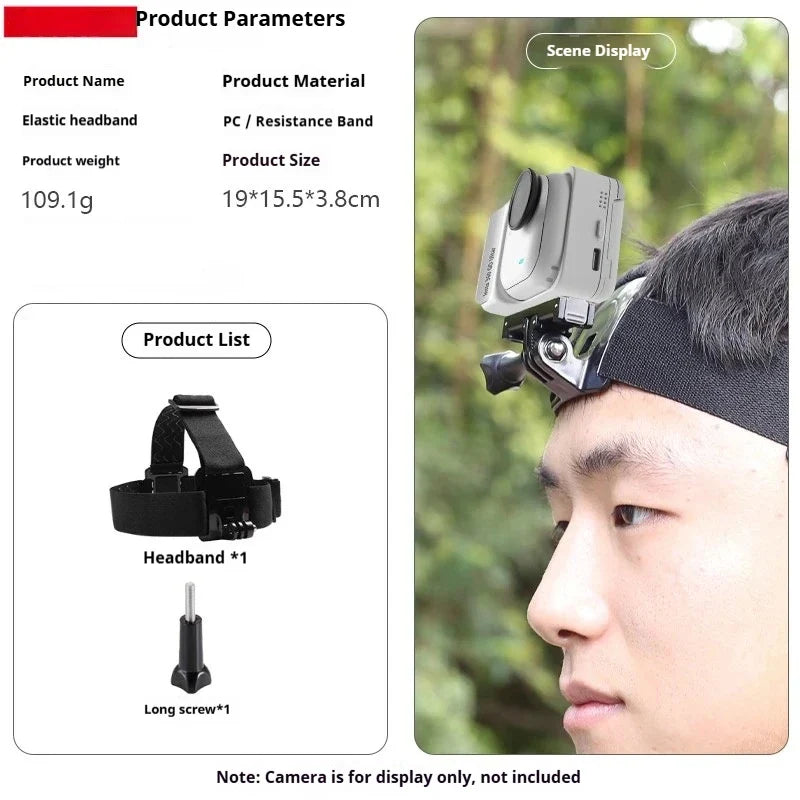 DJI OSMO NANO Accessories Kit – Chest, Head & Neck Mounts