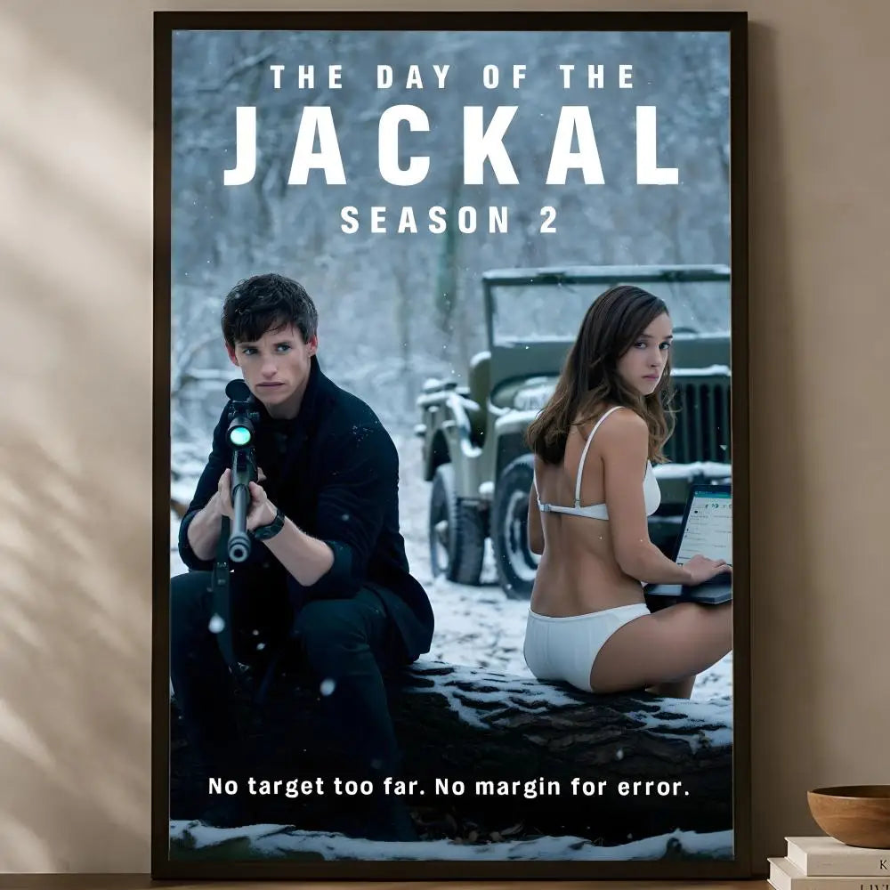 Day of the Jackal TV Poster – Self-Stick HD Waterproof Wall Art