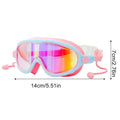 Kids Swim Goggles – Anti-Fog, UV Protection, Large Frame