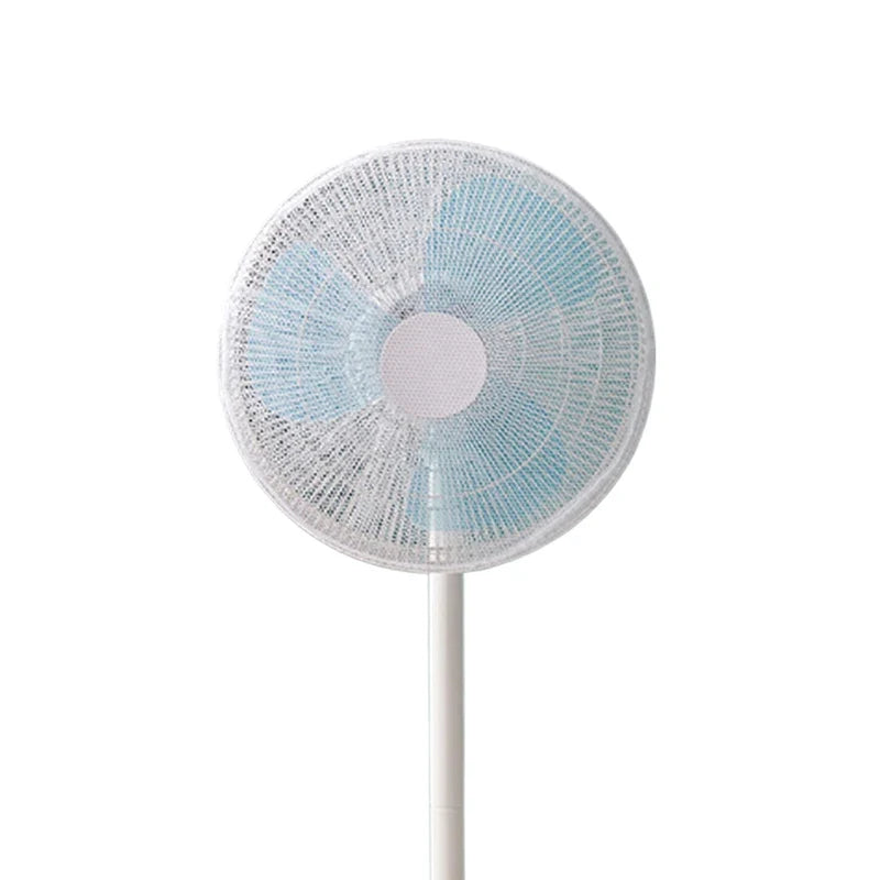 Electric Fan Safety Mesh Cover – Finger Guard for Kids 12–16"