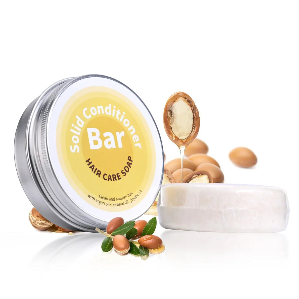 Argan, Coconut & Jojoba Oil Hair Conditioner Soap Bar