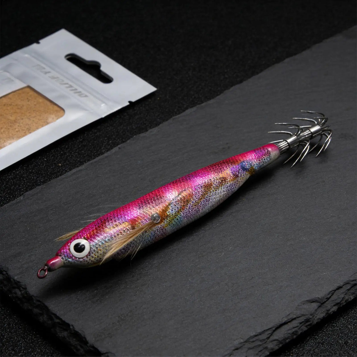 Squid Jigs Saltwater Glowing Catching Bait Sound Beads Fishing Lures