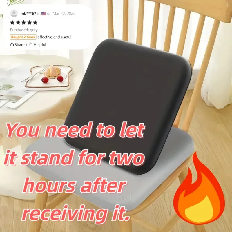 Ergonomic Memory Foam Seat Cushion Slow Rebound Anti-flatten Design