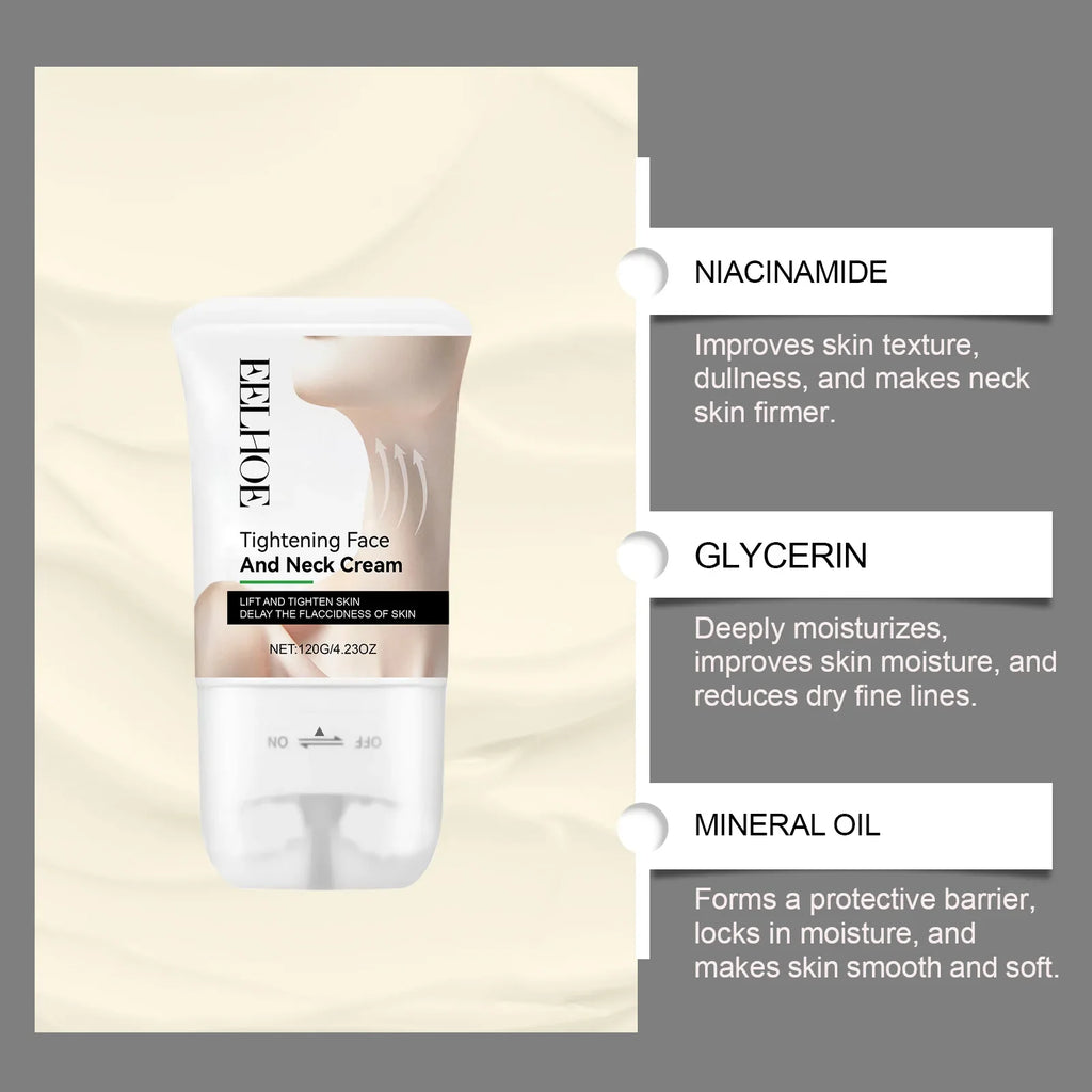 Neck Firming Roll-On Massage Cream | Lifting & Wrinkle-Smoothing
