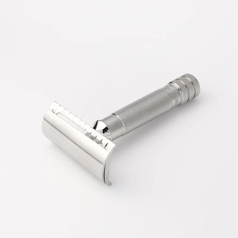2026 Yaqi Diagonal Slant Safety Razor Stainless Steel Lightweight