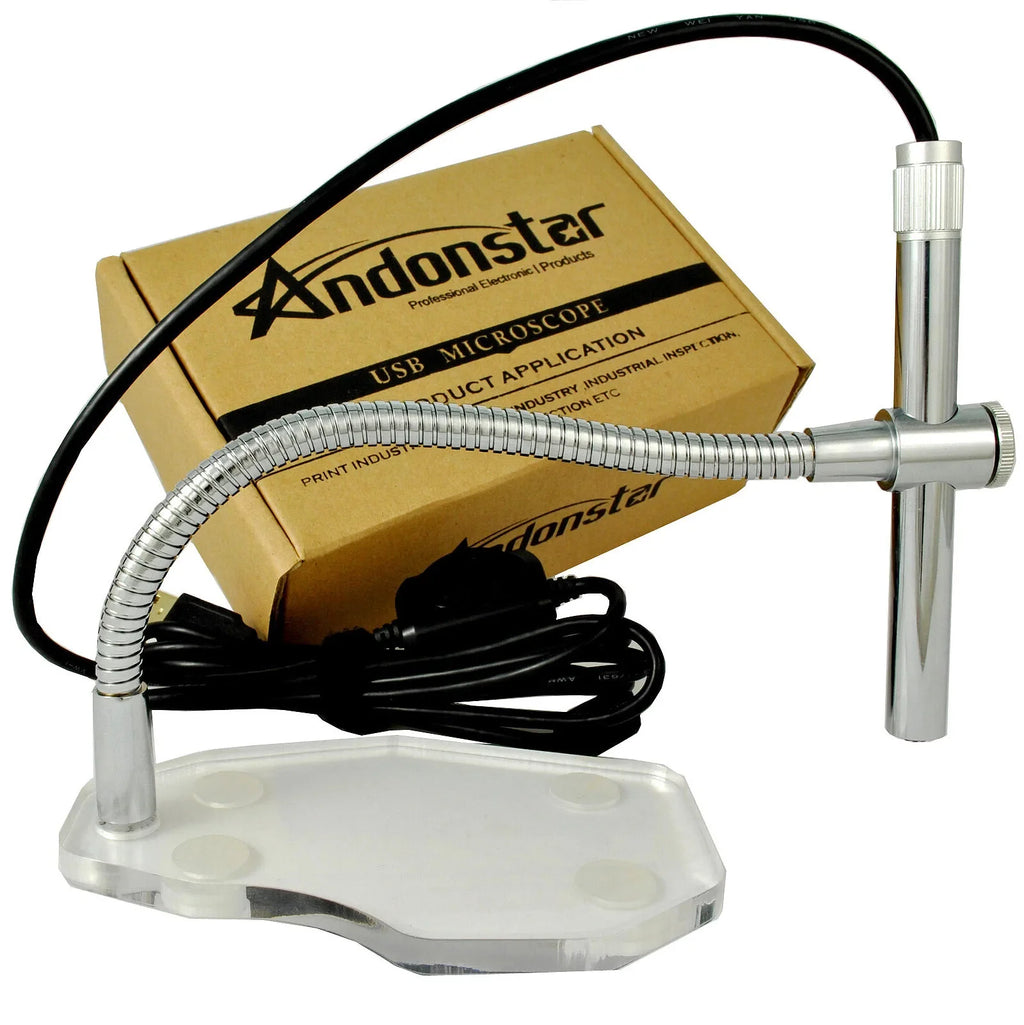 USB HD Digital Microscope – Portable 500x Electronic Magnifier