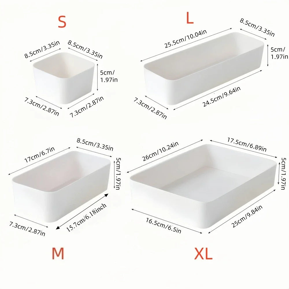Drawer Organizer Set – Desk & Home Storage Box