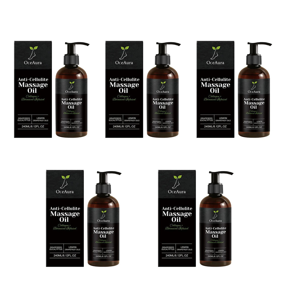 Collagen Anti-cellulite Massage Oil Abdomen Thigh Firming Nourishing