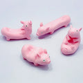 Stress Relief Kawai Pink Pig Figurines Miniature Pet Antistress