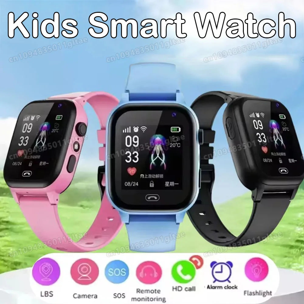 Smart Watch Kids GPS WIFI Video Call SOS APP Download Child