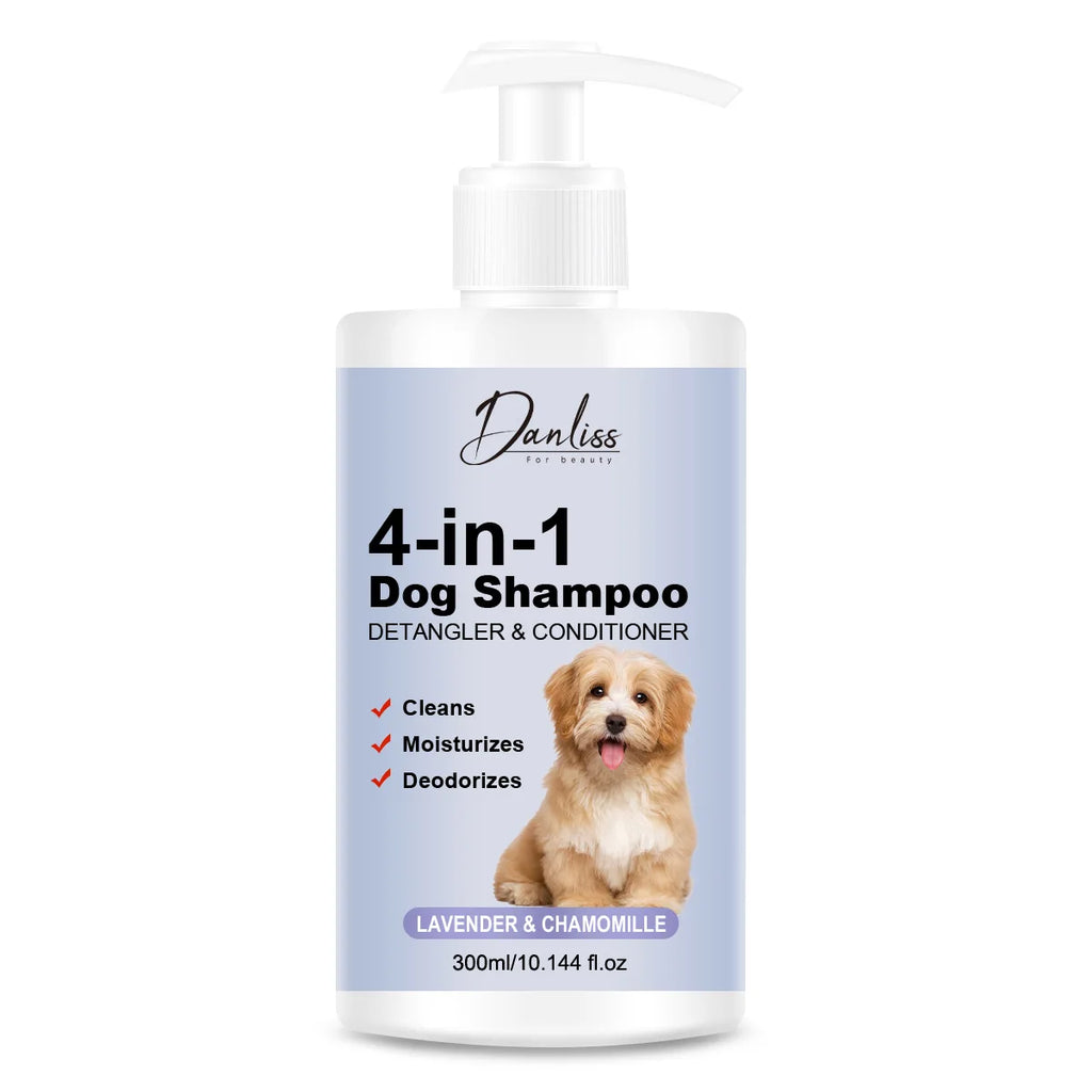 Pet Shampoo for Cats & Dogs – Odor Removal & Softer Coat