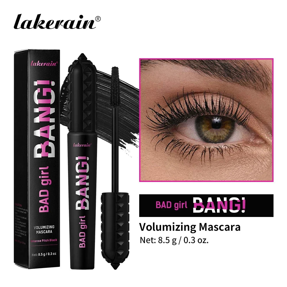 Lakerain 4D Waterproof Mascara – Volumizing & Lengthening