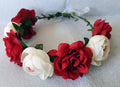 Simulation Flower Seaside Vacation Wreath Headband Women Hair