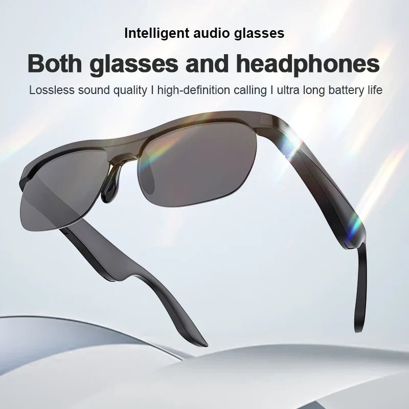 2026 Smart Glasses Bluetooth Call Voice Assistant Music Outdoor Sport