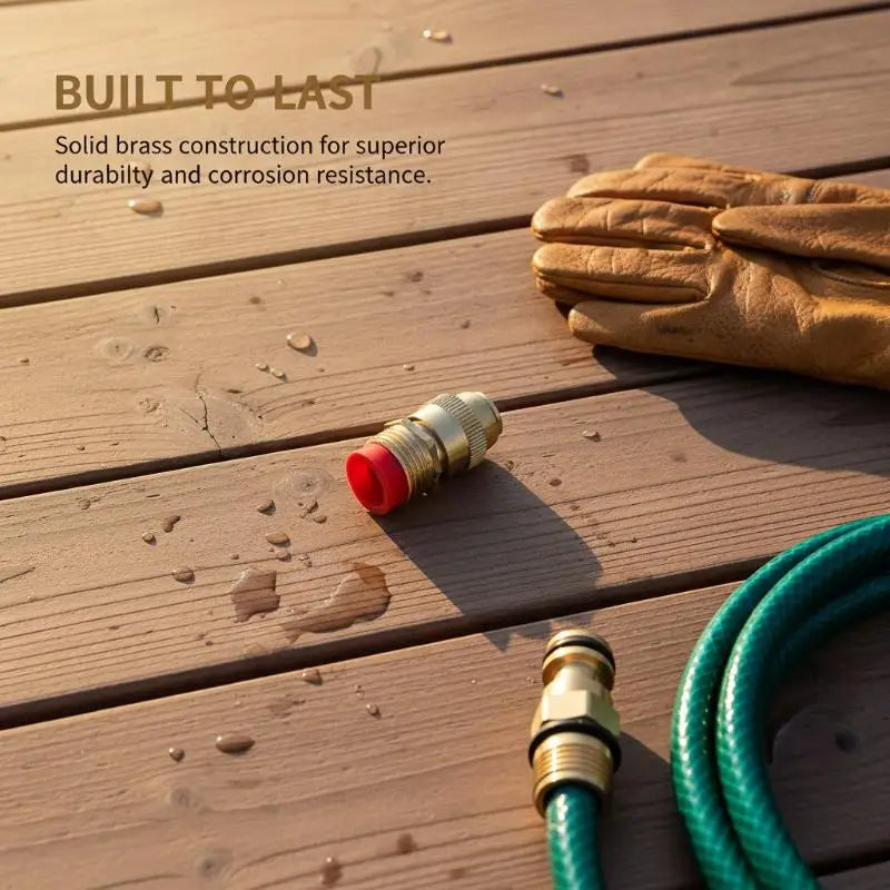 Brass Adjustable Garden Sprinkler Nozzle Multi Pattern Water Spray
