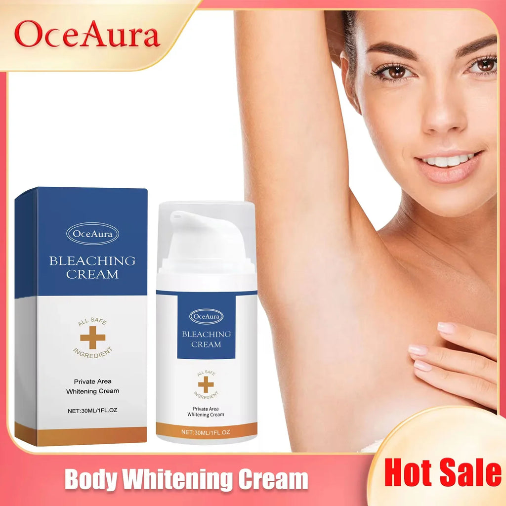 OceAura Body Brightening Cream – Knees, Armpit & Skin 30ml