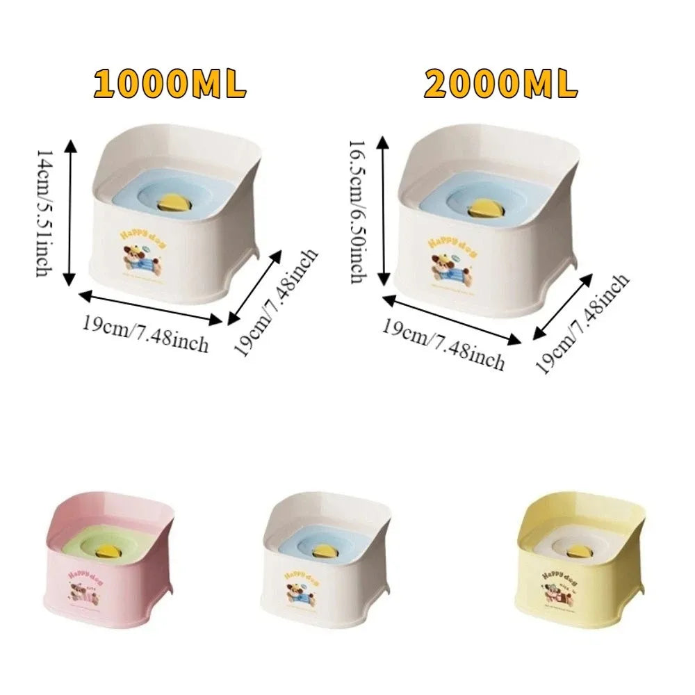 Spill-Proof Dog Floating Water Bowl | Non-Slip Large Capacity