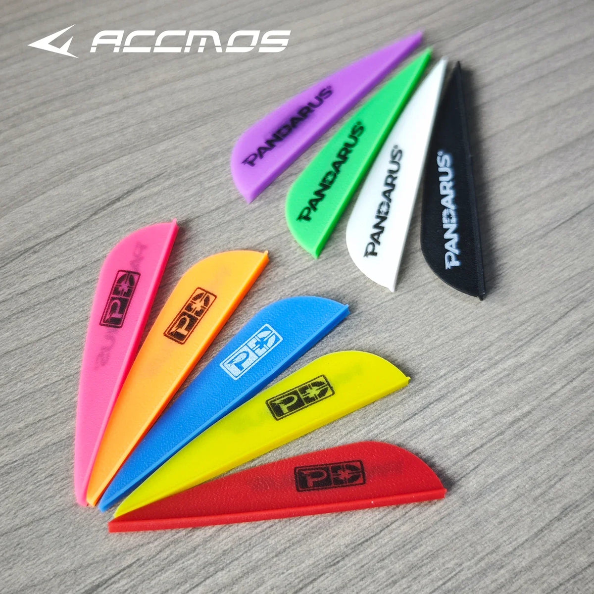 30 50 100 Arrow Fletches Vanes 2 3 Rubber Feather Archery Water