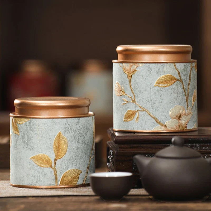 Tinplate Tea Tin Can – Airtight Sealed Storage Canister
