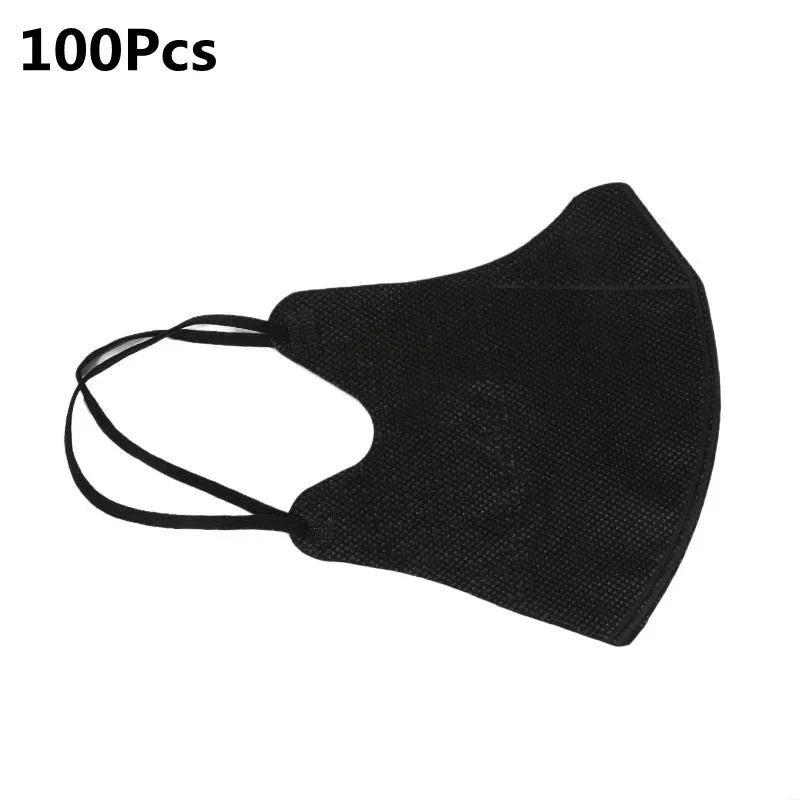 10 Outdoor Disposable 3D Stereoscopic Face Masks Men Women Unisex