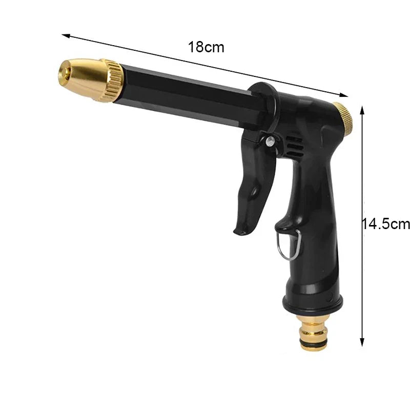 High Pressure Garden Hose Spray Gun – Multi-Function Nozzle