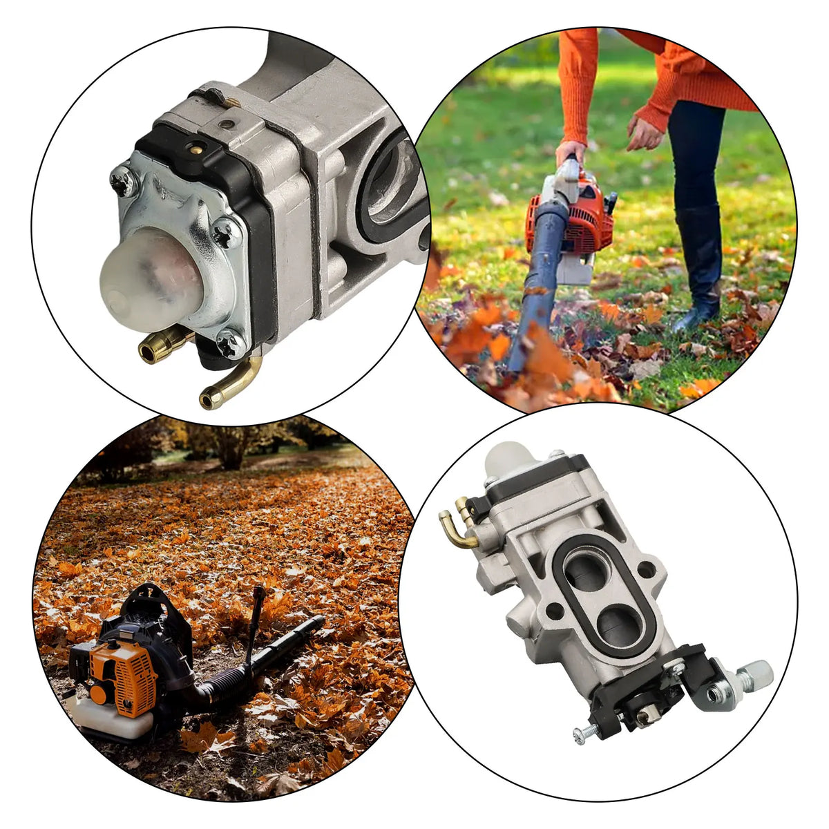 Carburetor for EBZ8500 & EBZ7500 Backpack Leaf Blowers