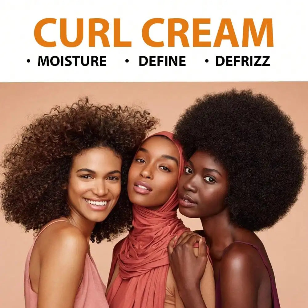 Curl Cream Leave-In Treatment – Defines & Moisturizes All Curls
