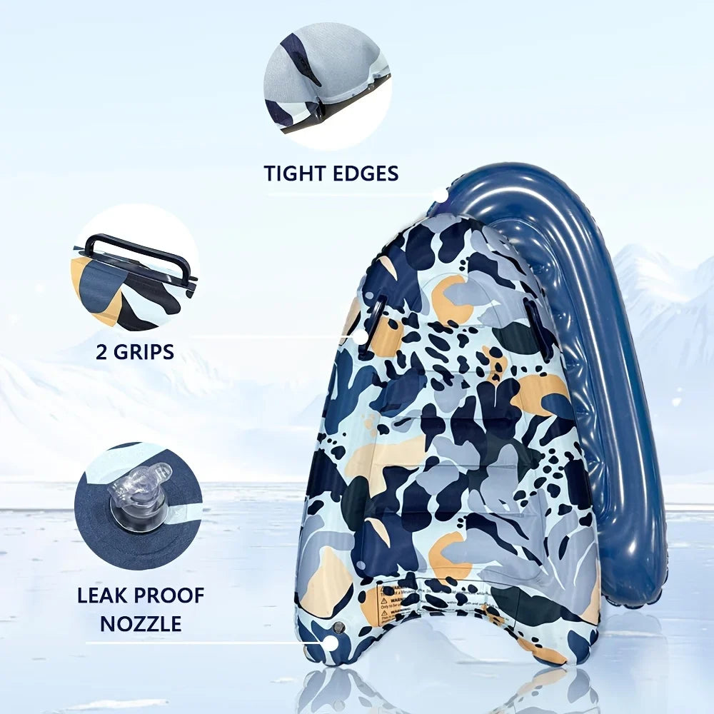Inflatable Kids Bodyboard with Handles – Surf Float Mat