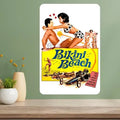 Bikini Beach Classic Movie Metal Poster Sign | Retro Wall Decor