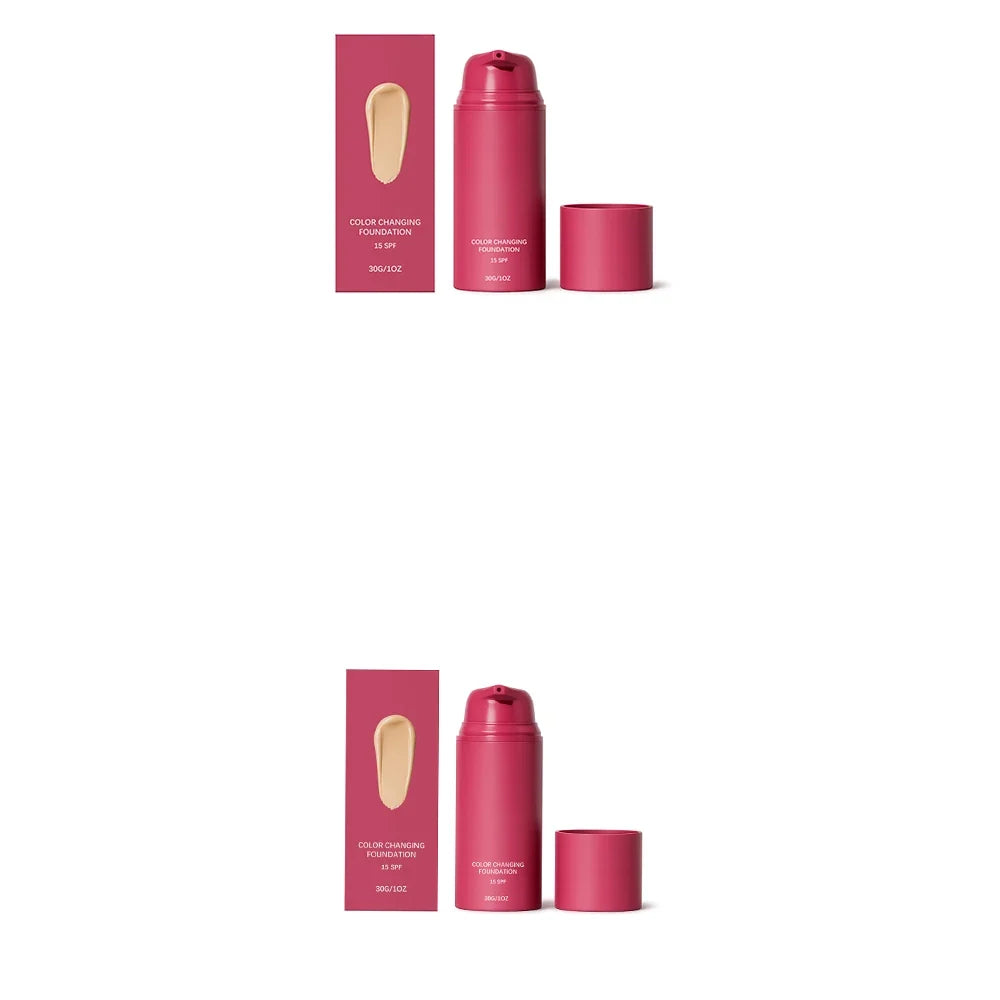 Natural Color-Correcting Foundation | Warm Tone & Long-Lasting