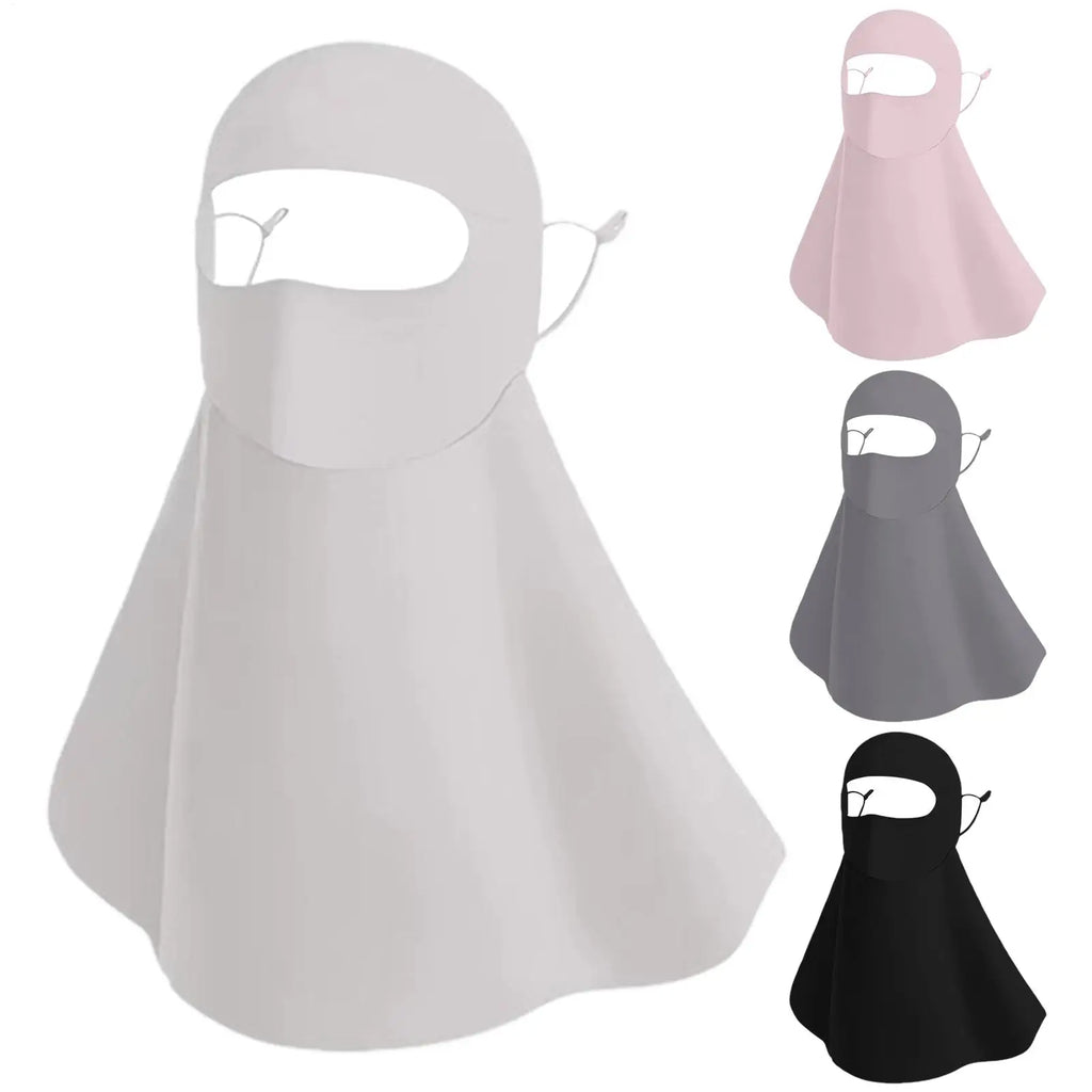 UV Protection Full Face Mask – Breathable Outdoor Sun Cover