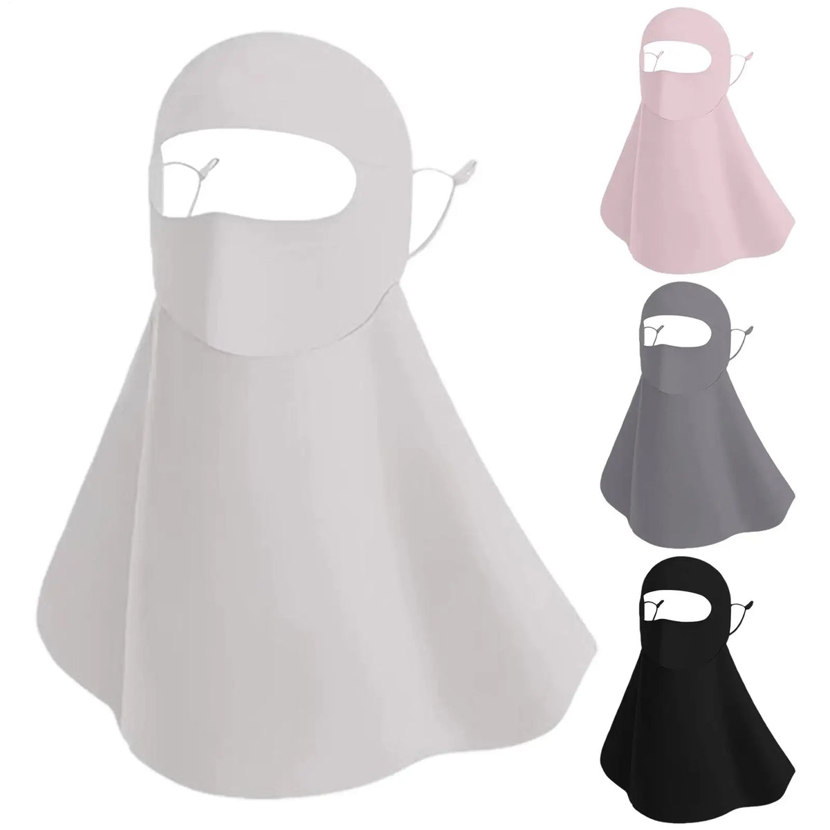 UV Protection Full Face Mask – Breathable Outdoor Sun Cover