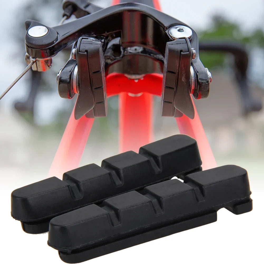 1-5 Pair 450TCR Road Bike Brake Pads Alloy Rims Compatible Dura Ace