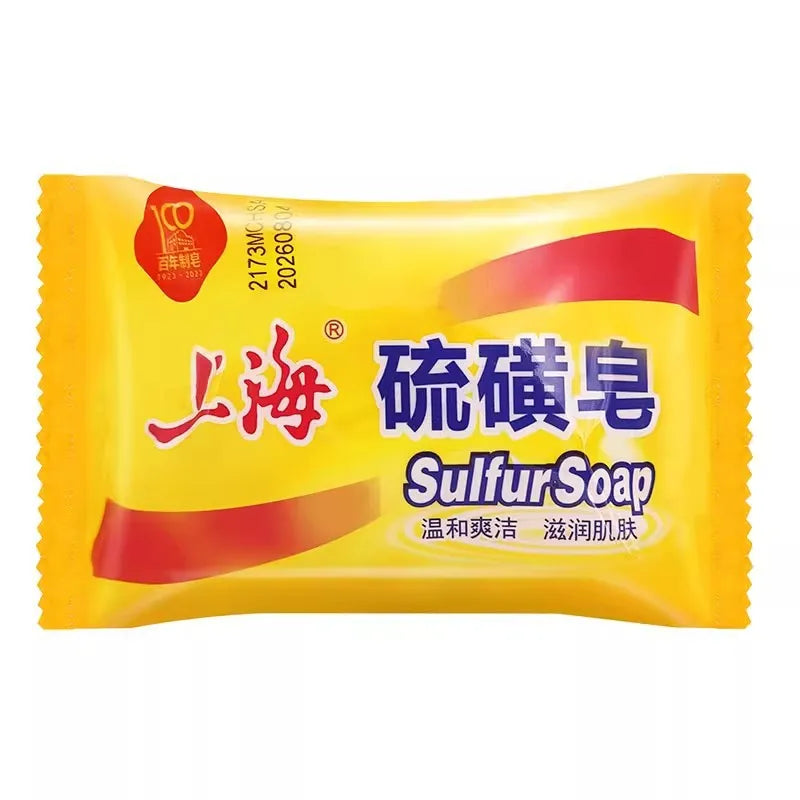Shanghai Sulfur Soap – Oil Control & Acne Cleanser 3/5 Pack