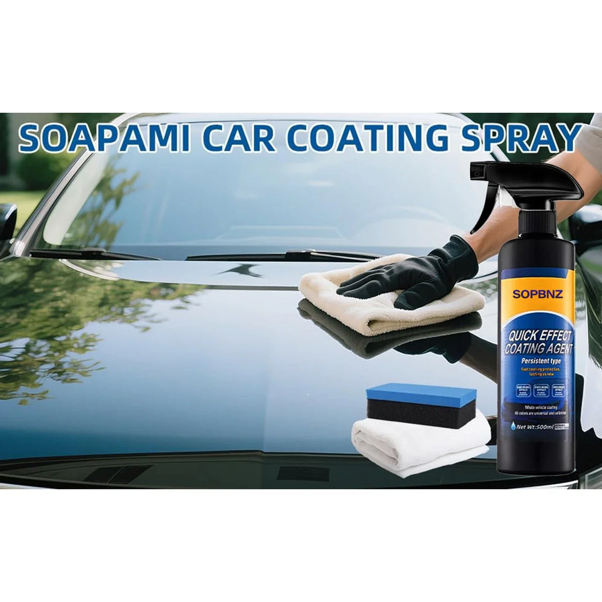 Ceramic Paint Sealant Coating Maximum Gloss Shine Wax Extremely
