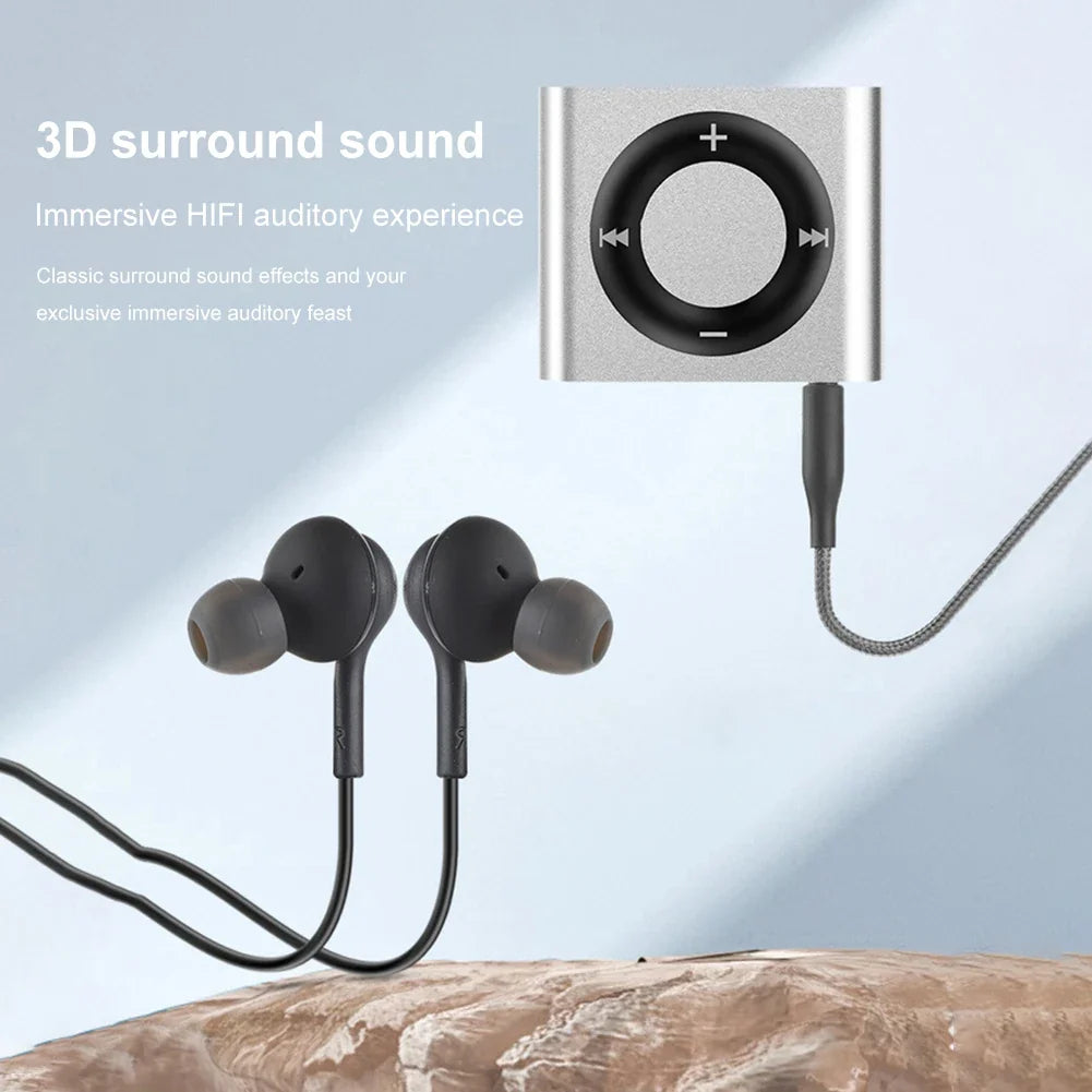 Mini Audio Player Build Speaker Clip-on Sports Music Rechargeable