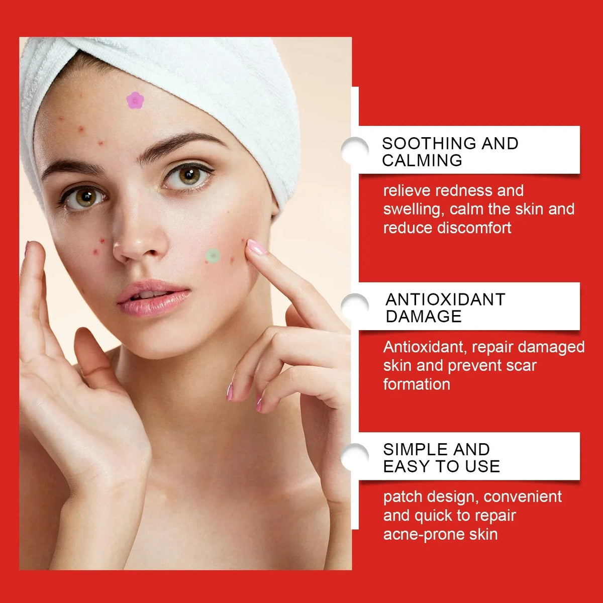 Pimple Patch Acne Invisible Removal Skin Care Stickers Concealer Face