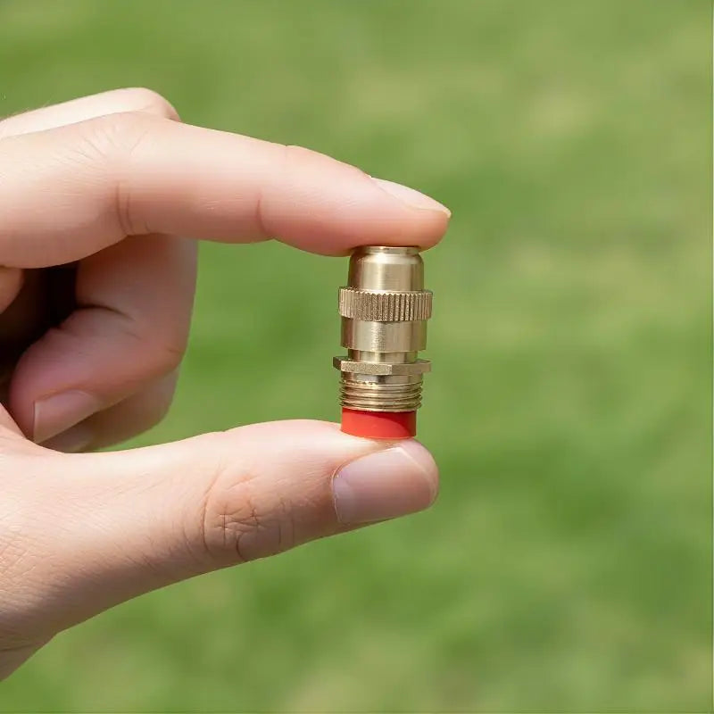 Brass Adjustable Garden Sprinkler Nozzle Multi Pattern Water Spray