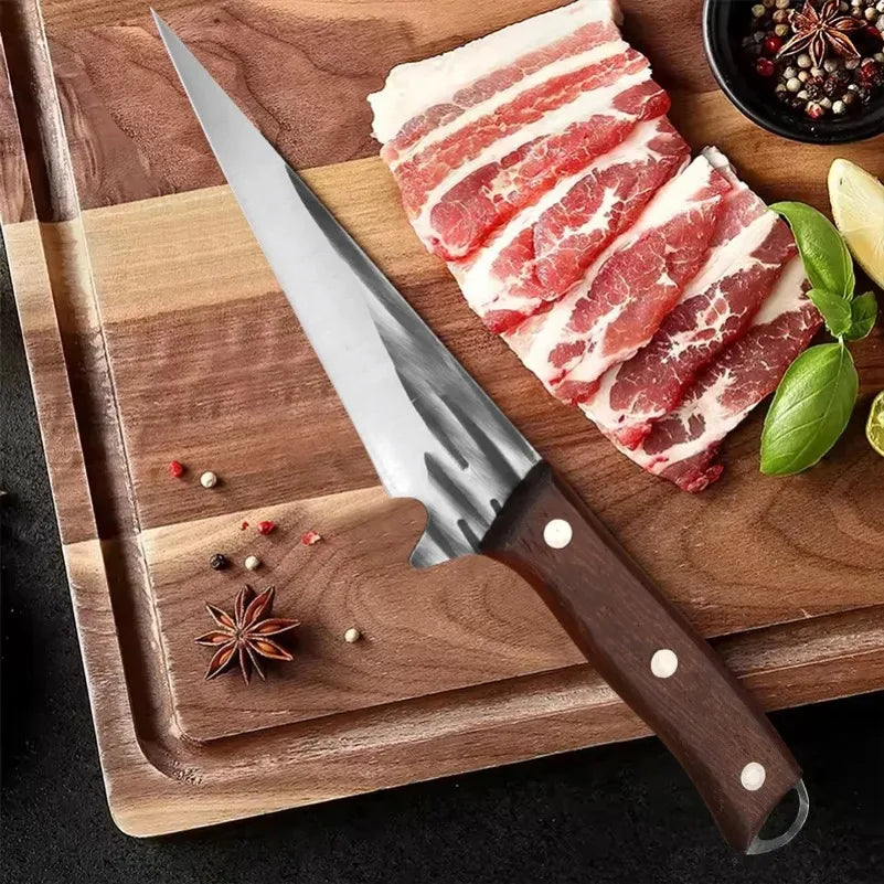 InLeung Handmade Stainless Steel Boning & Cleaver Chef Knife