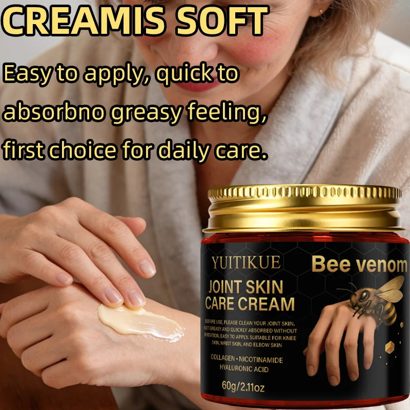 YUITIKUE Bee Venom Body Cream – Collagen & Hyaluronic Acid