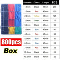 Heat Shrink Tubing Kit – 5 Colors 8 Sizes 2:1 Wire Insulation