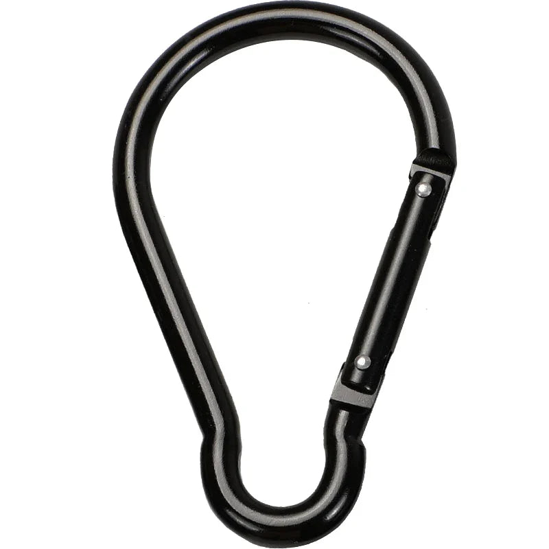 Gourd Shape Aluminum Alloy Non-Locking Carabiner Hook