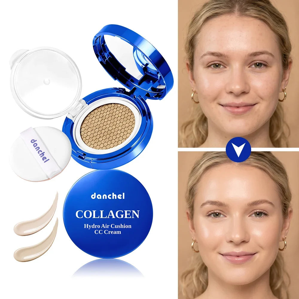 Collagen Air Cushion CC Cream | Dewy Hydrating Foundation
