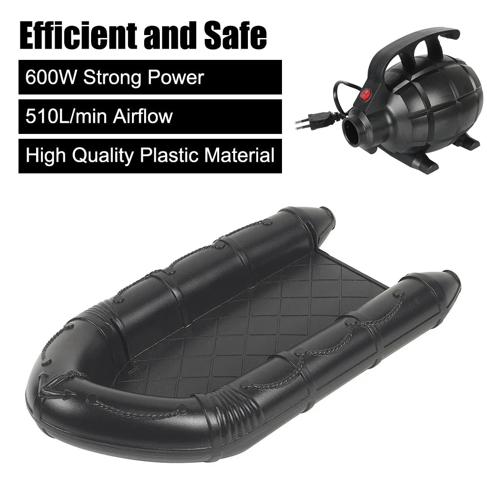 Portable 600W Electric Air Pump for Air Beds & Camping