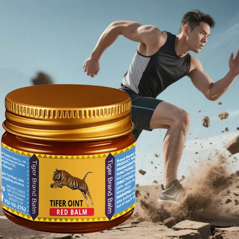 YUITIKUE Tiger Red Balm Body Cream 50g 2-Pack | Non-Greasy