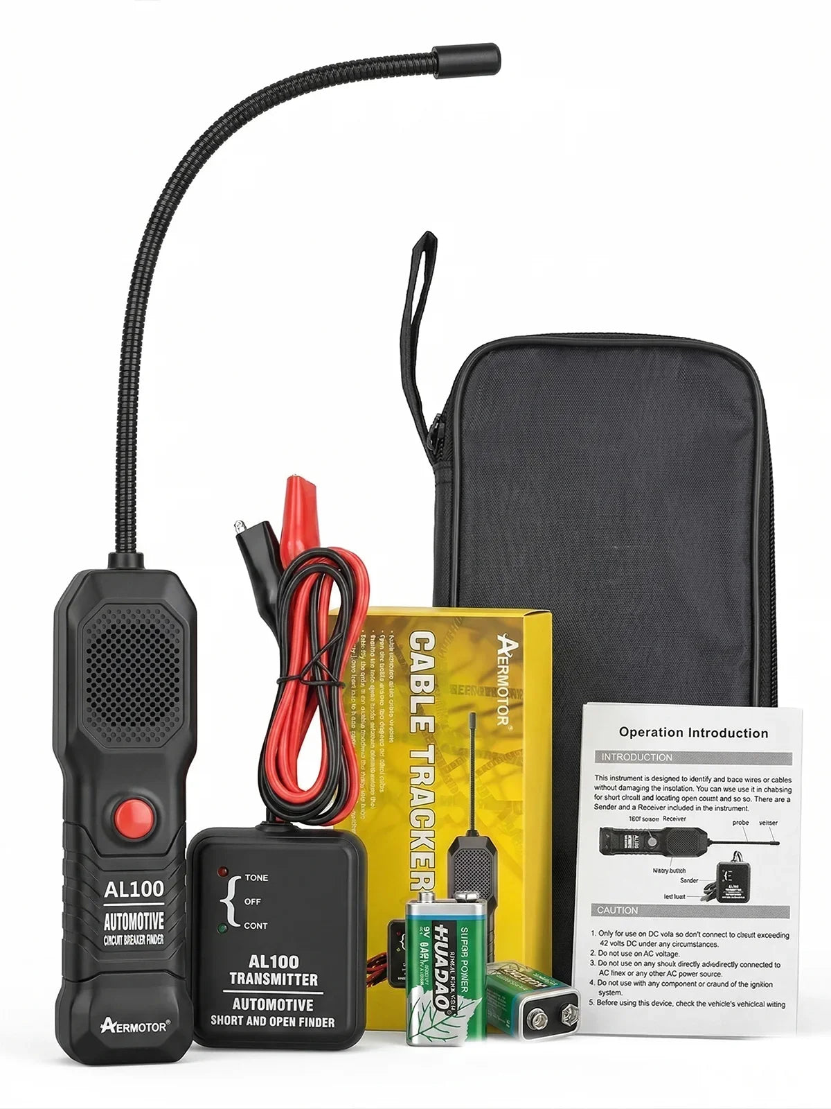 AERMOTOR AL100 Automotive Short Circuit & Wire Tracer Tool