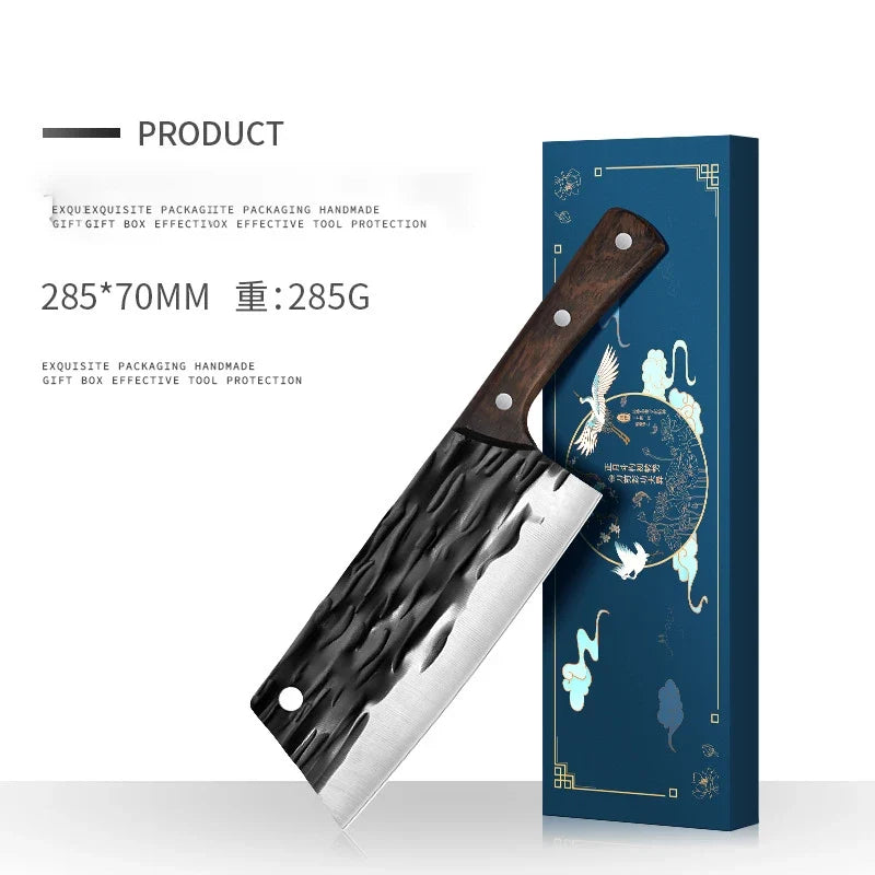 Forged Full Tang High-Carbon Steel Butcher Boning Knife 8"