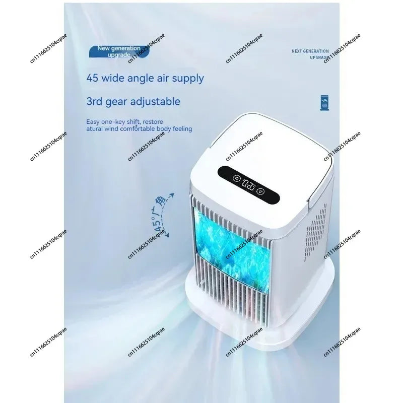 Mini Portable Air Cooler – Silent Semiconductor Cooling Fan